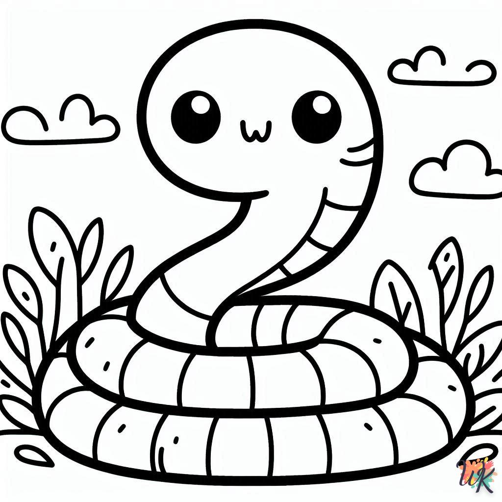 Dibujos Para Colorear Serpiente