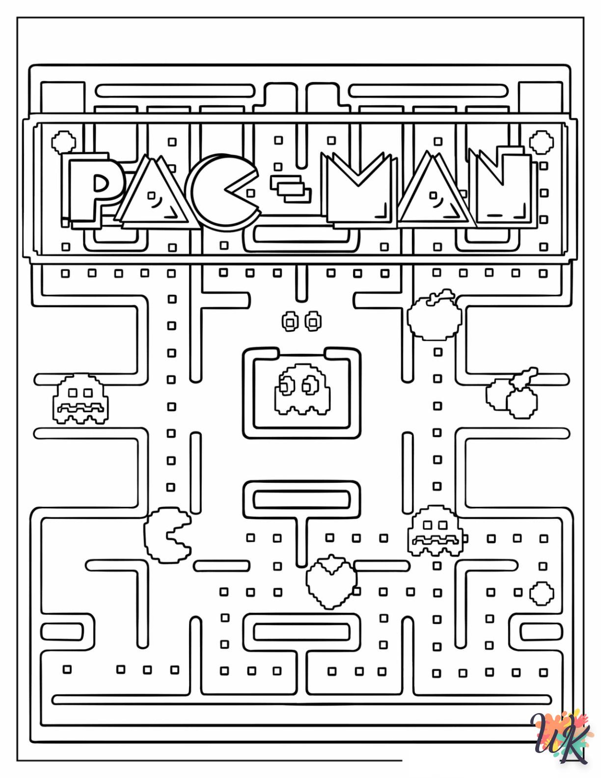 Dibujos para Colorear Pac Man