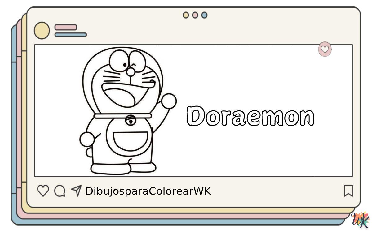 104 Dibujos Para Colorear Doraemon