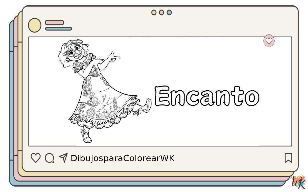 Encanto 7 12 Dibujos Para Colorear Encanto