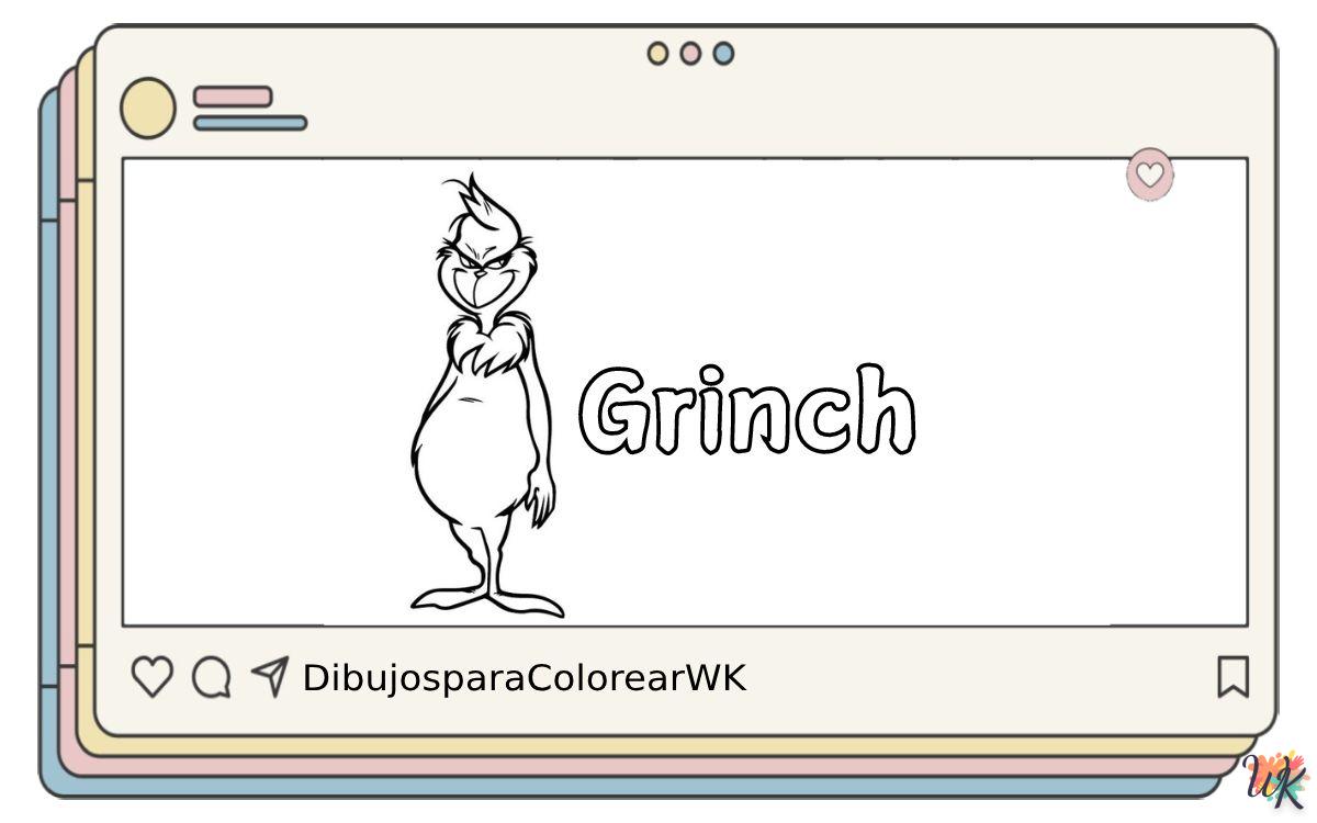 53 Dibujos Para Colorear Grinch