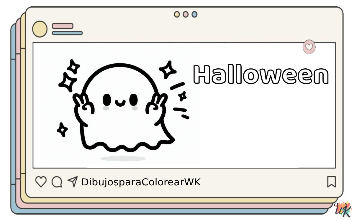 48 Dibujos Para Colorear Halloween Lindo