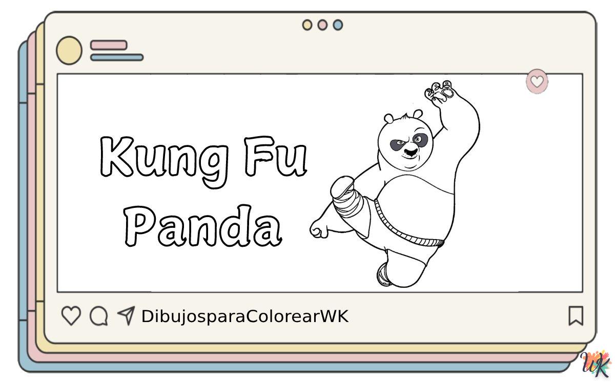 Kung Fu Panda 4 139 Dibujos Para Colorear Kung Fu Panda