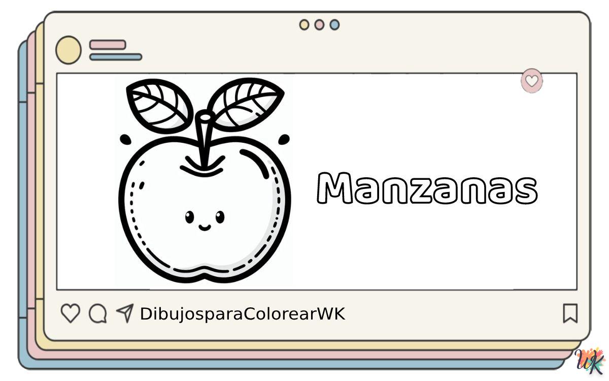 149 Dibujos Para Colorear Manzanas