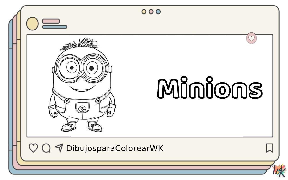 129 Dibujos Para Colorear Minions