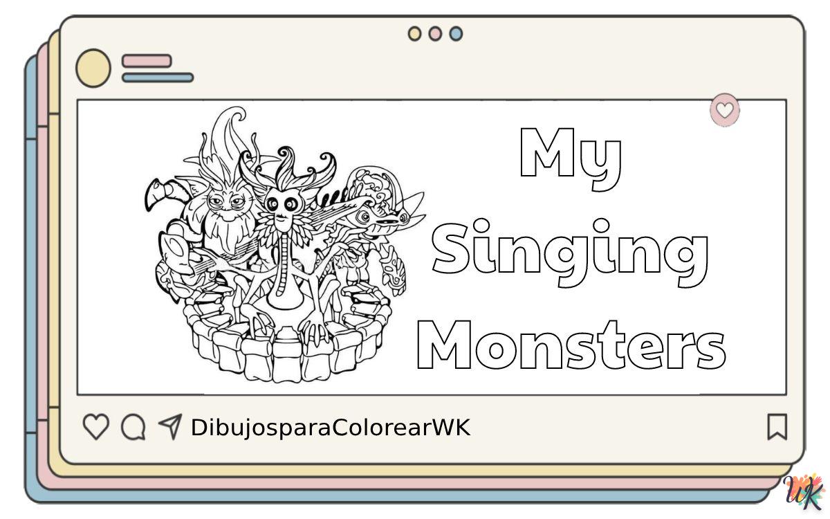 41 Dibujos Para Colorear My Singing Monsters