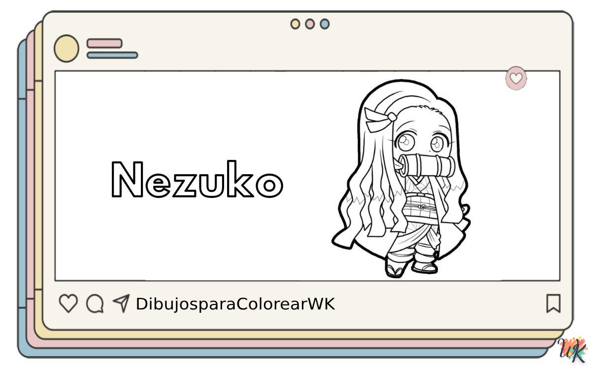 61 Dibujos Para Colorear Nezuko