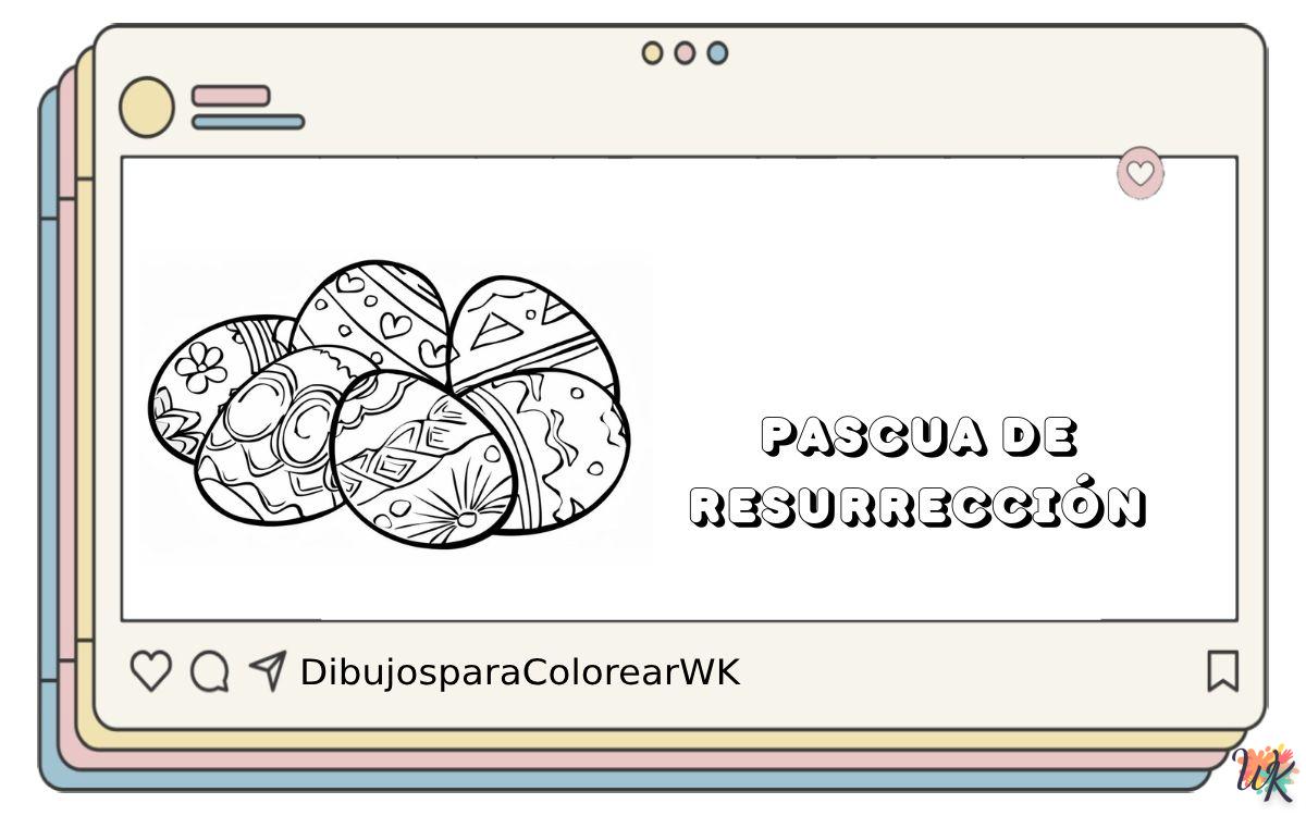 Pascua de Resurrección 5 88 Dibujos Para Colorear Pascua de Resurrección