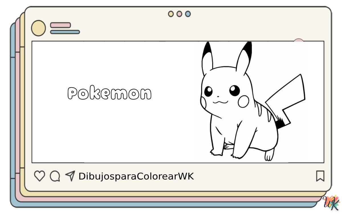 105 Dibujos Para Colorear Pokémon