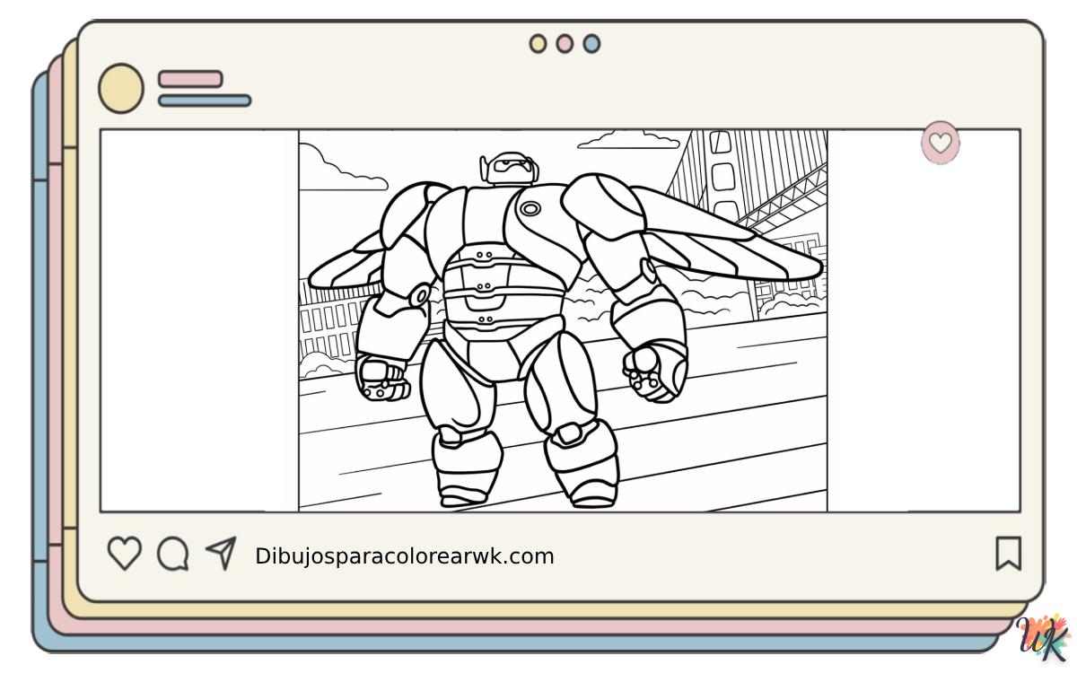 Big Hero 6 6 20 Dibujos Para Colorear Big Hero 6