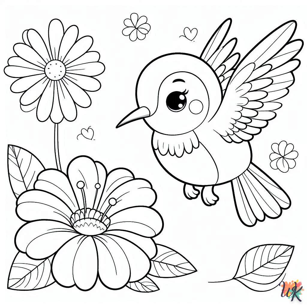 Dibujos Para Colorear Colibríes