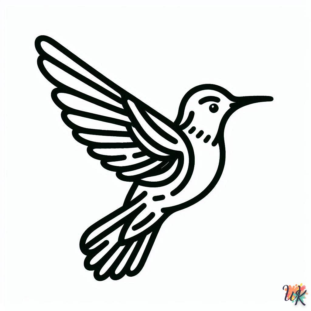 Dibujos Para Colorear Colibríes