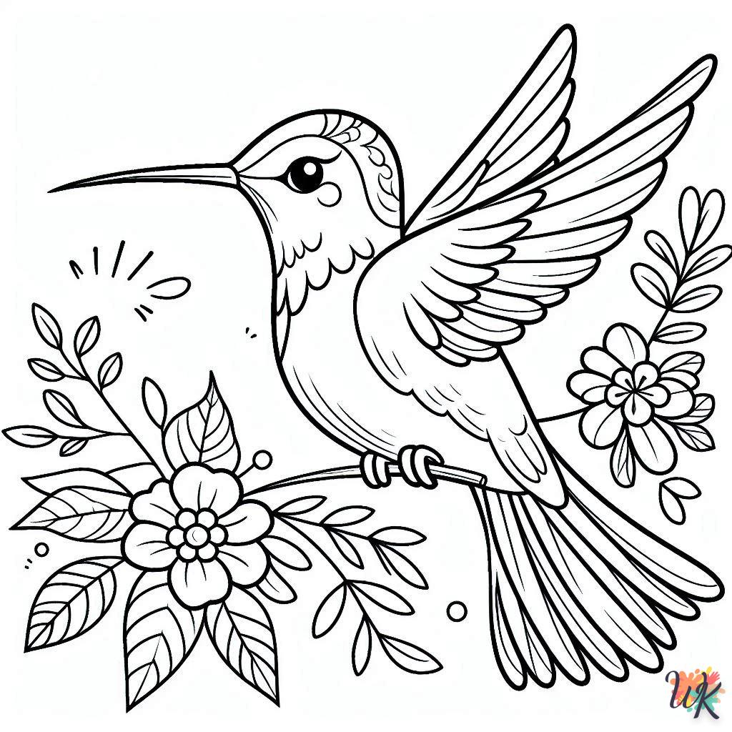 Dibujos Para Colorear Colibríes