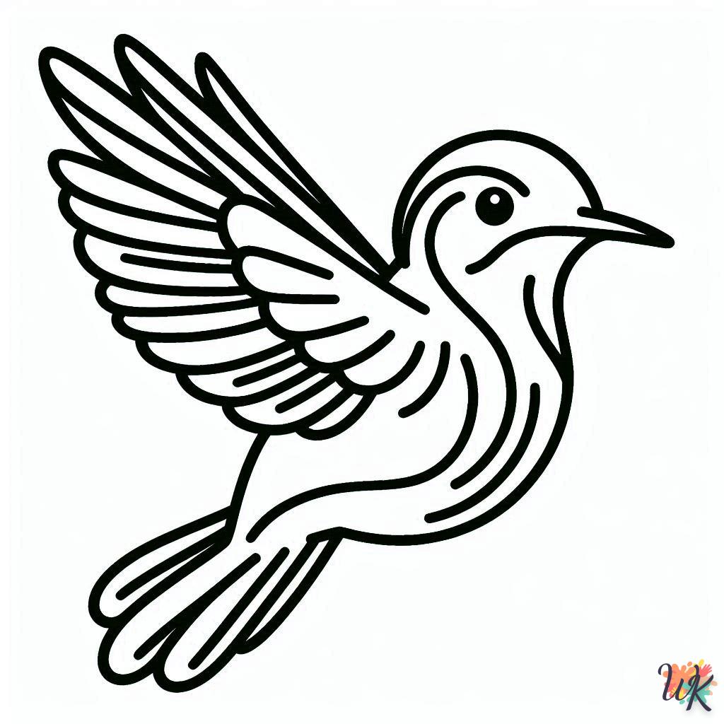 Dibujos Para Colorear Colibríes