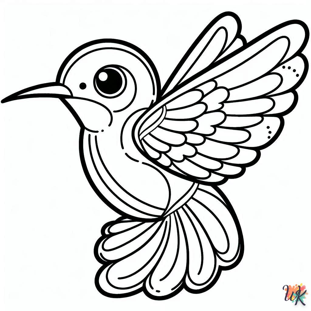 Dibujos Para Colorear Colibríes