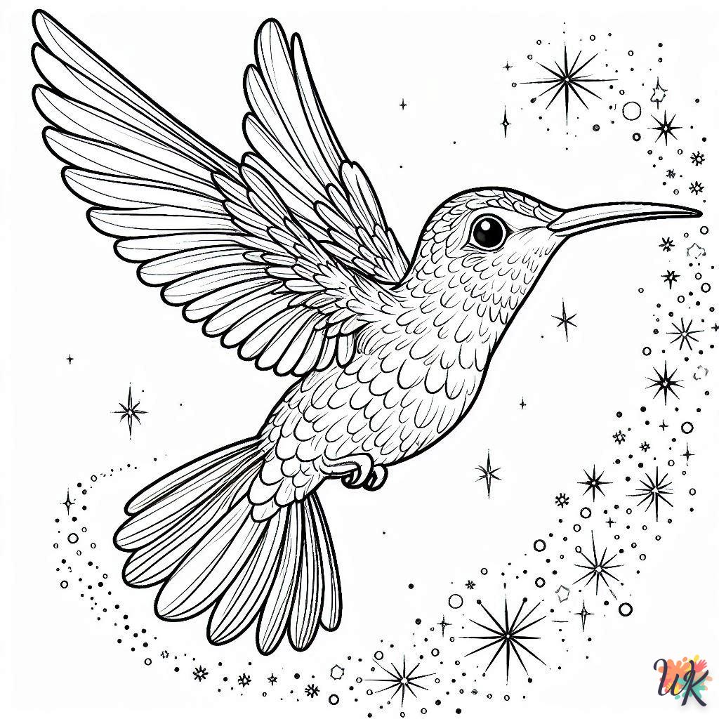 Dibujos Para Colorear Colibríes