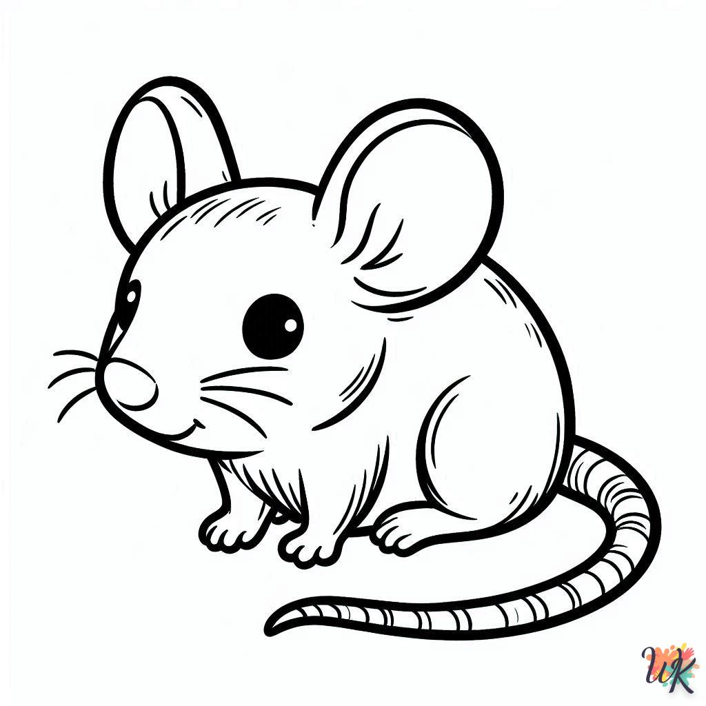 Dibujos Para Colorear Ratón