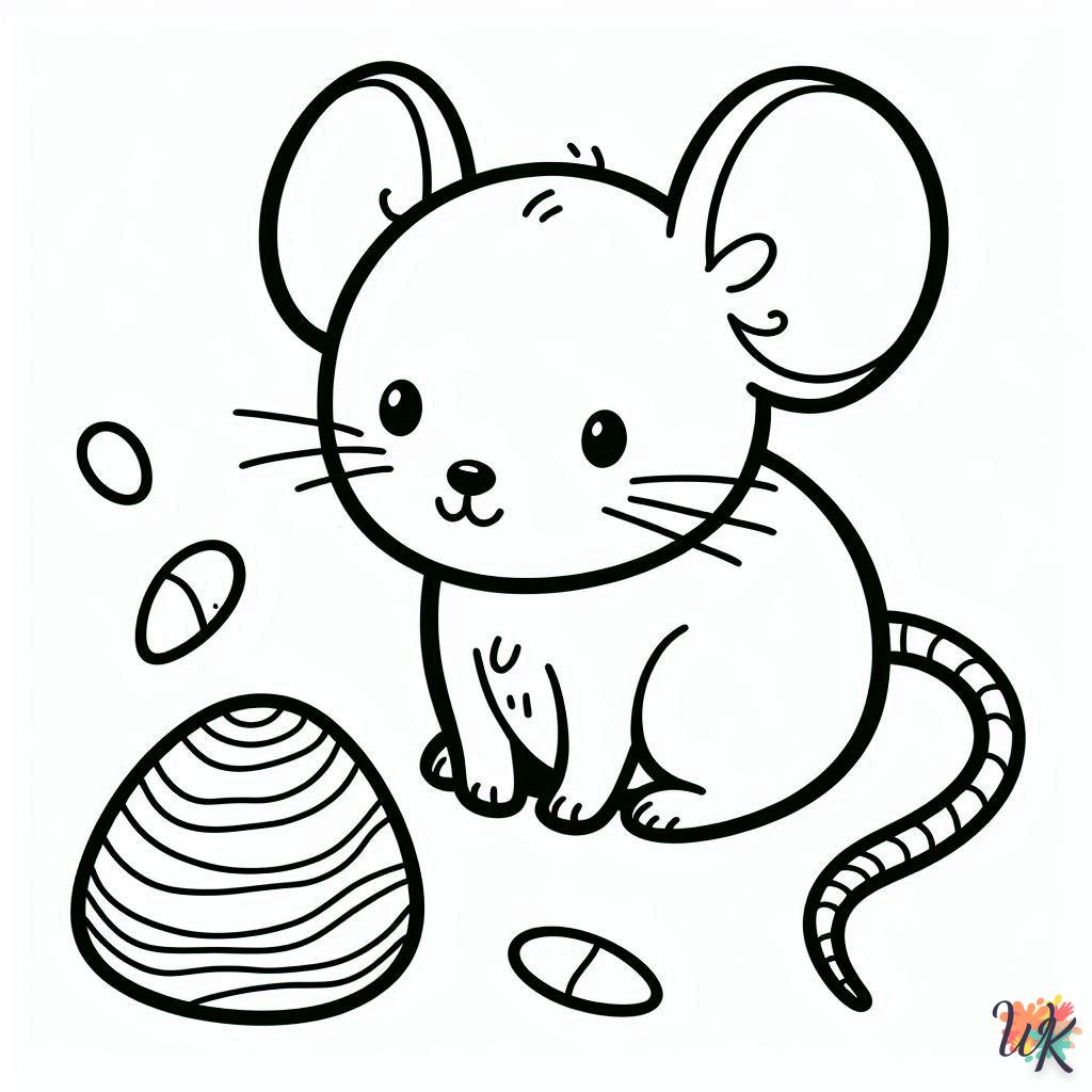 Dibujos Para Colorear Ratón