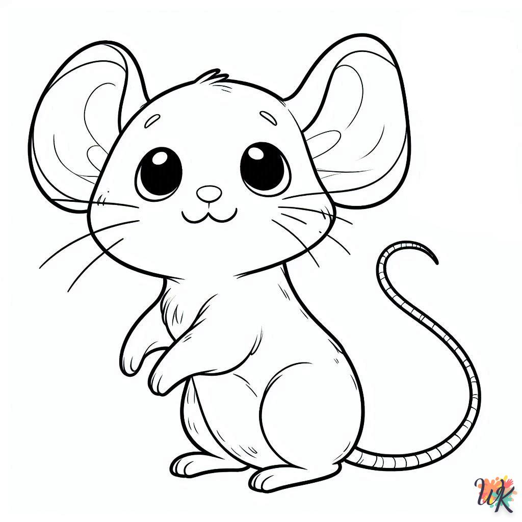 Dibujos Para Colorear Ratón