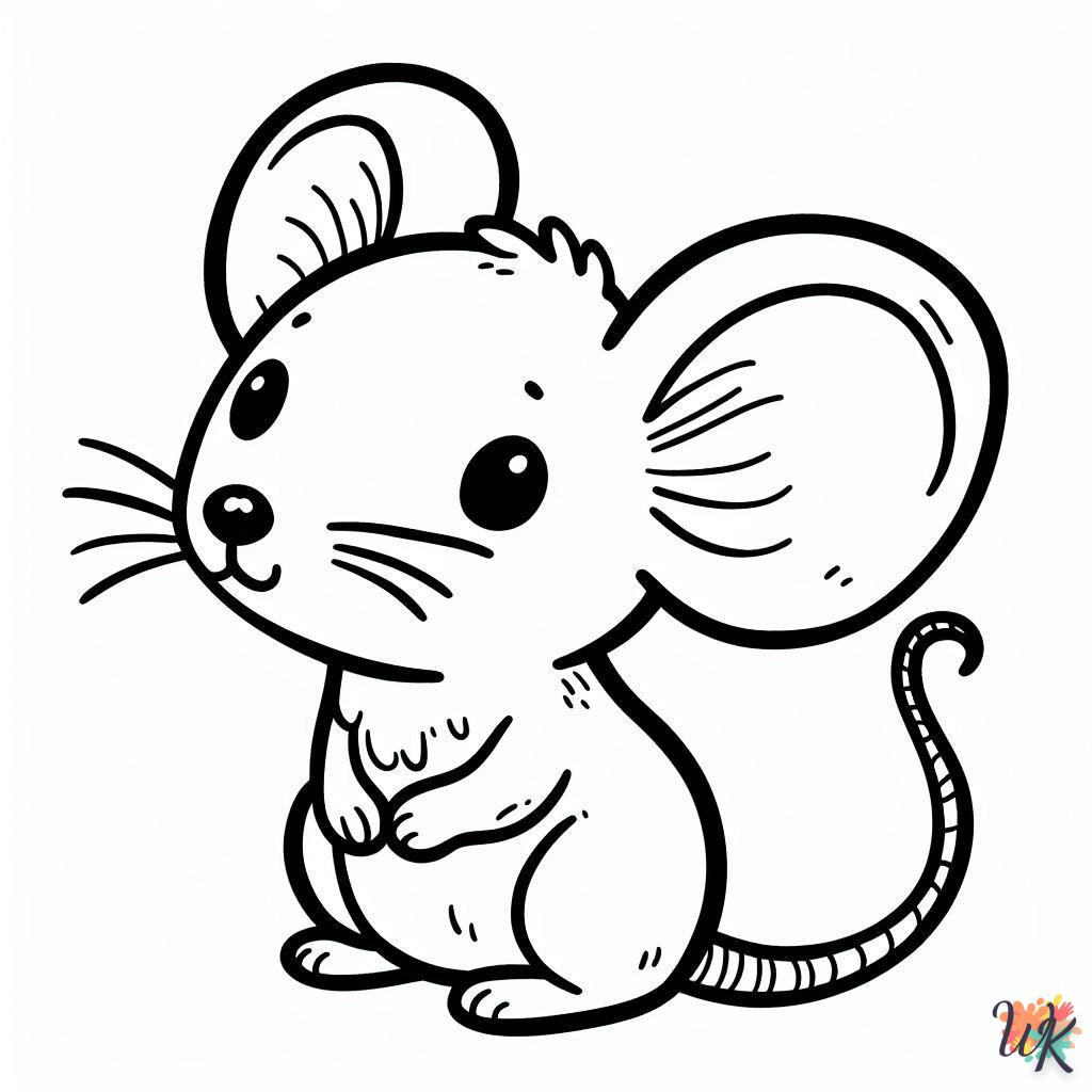 Dibujos Para Colorear Ratón