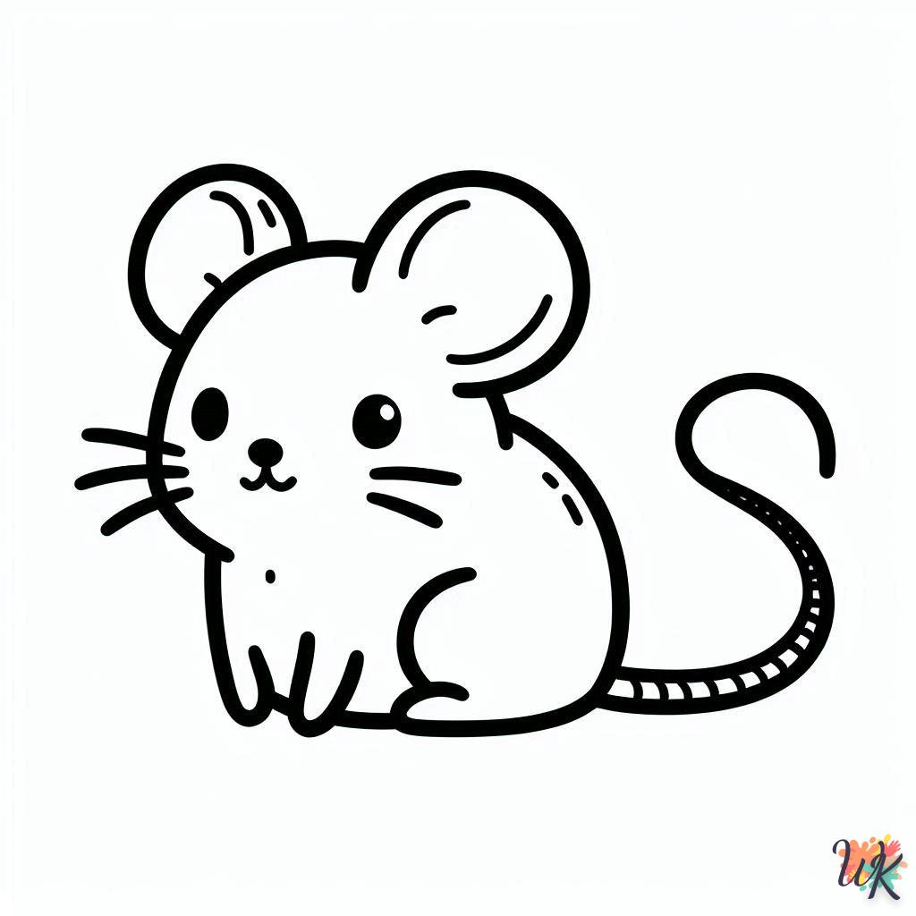 Dibujos Para Colorear Ratón