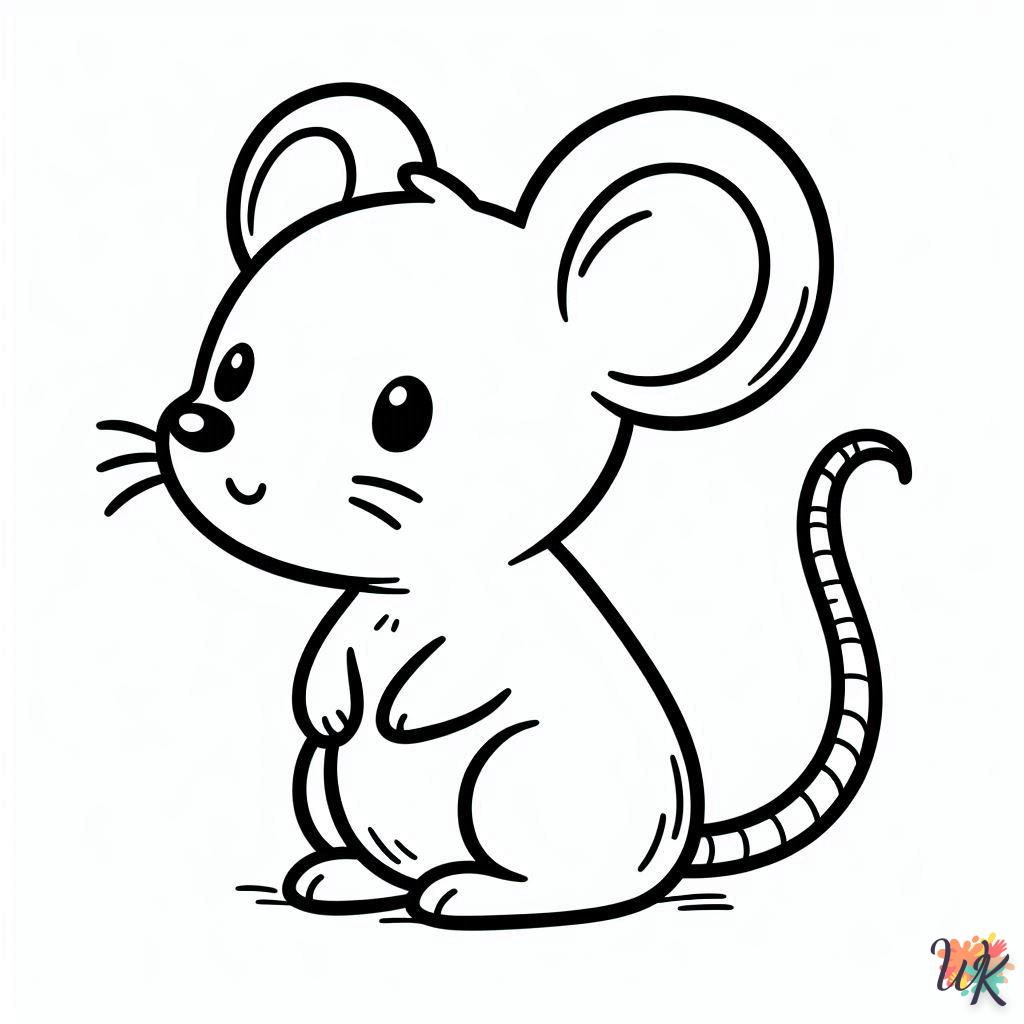 Dibujos Para Colorear Ratón