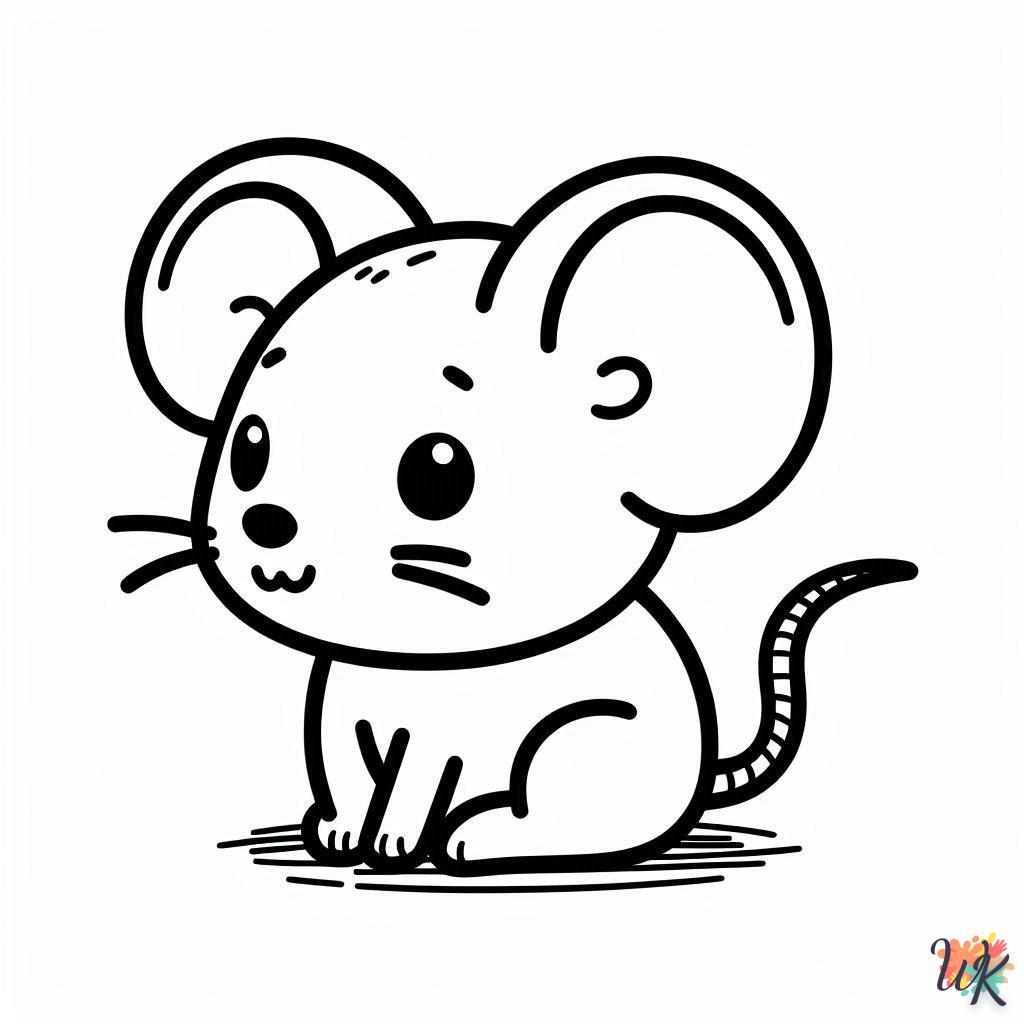 Dibujos Para Colorear Ratón