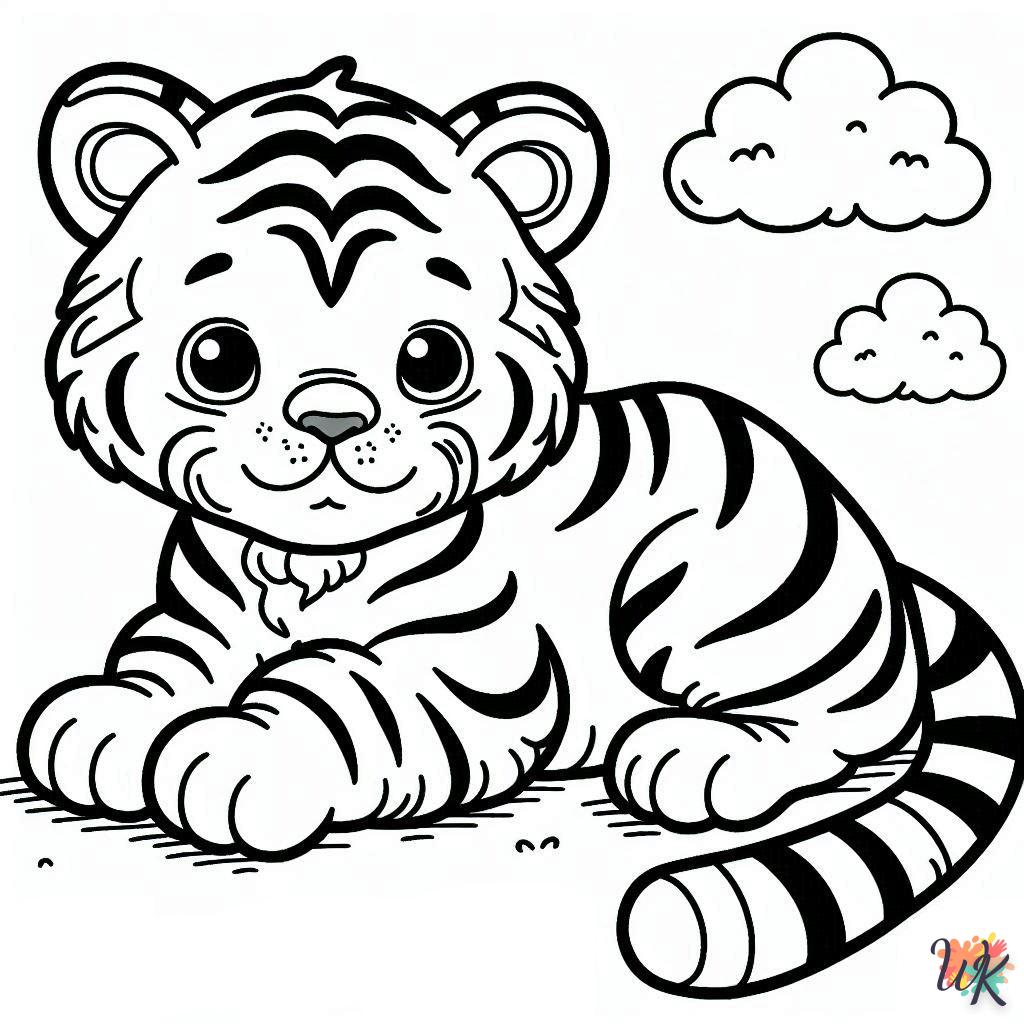 Dibujos Para Colorear Tigre