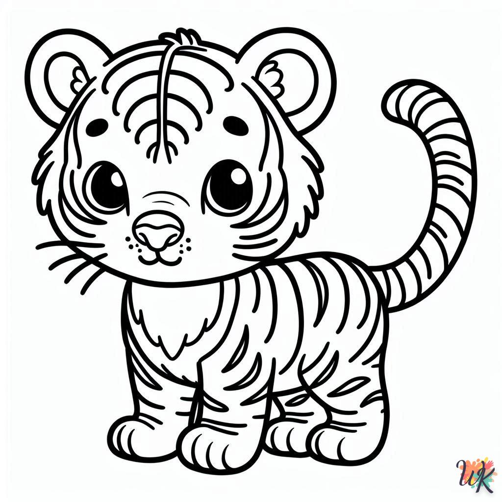 Dibujos Para Colorear Tigre