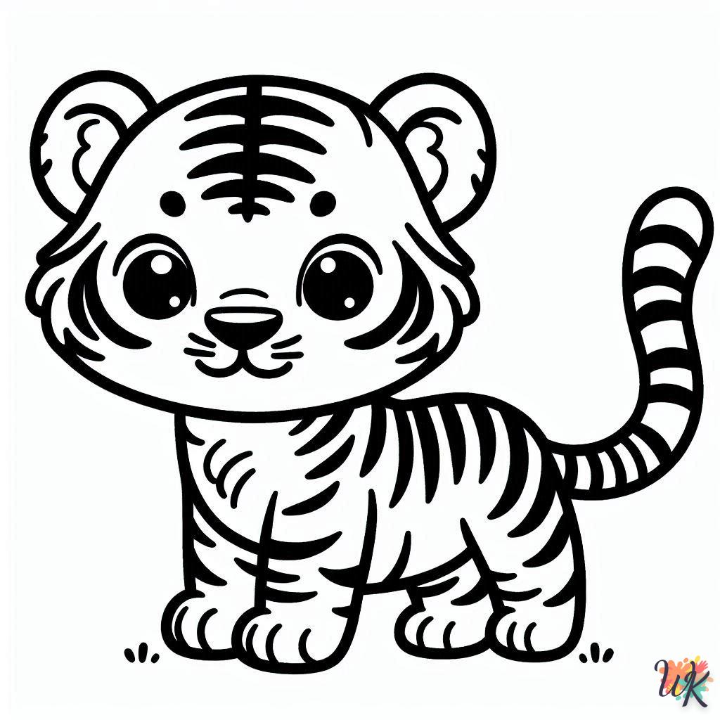 Dibujos Para Colorear Tigre