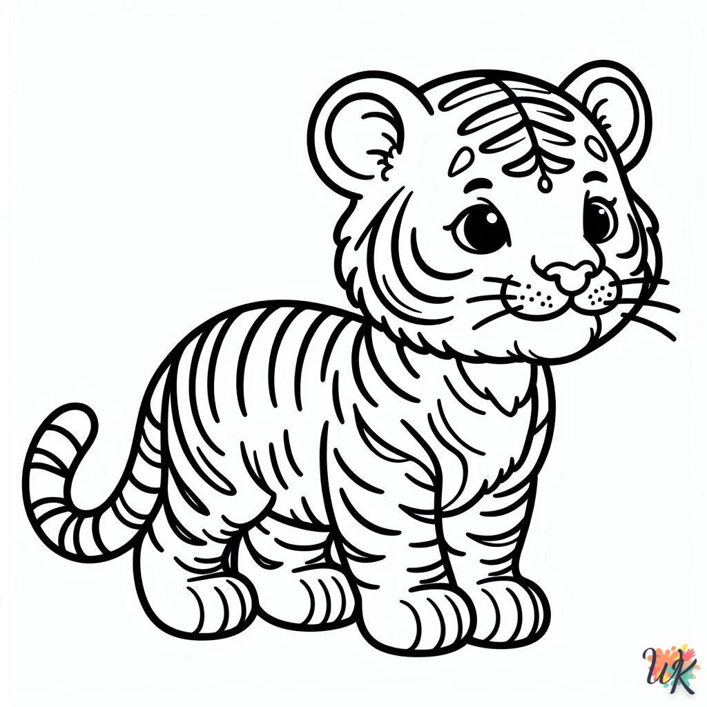 Dibujos Para Colorear Tigre