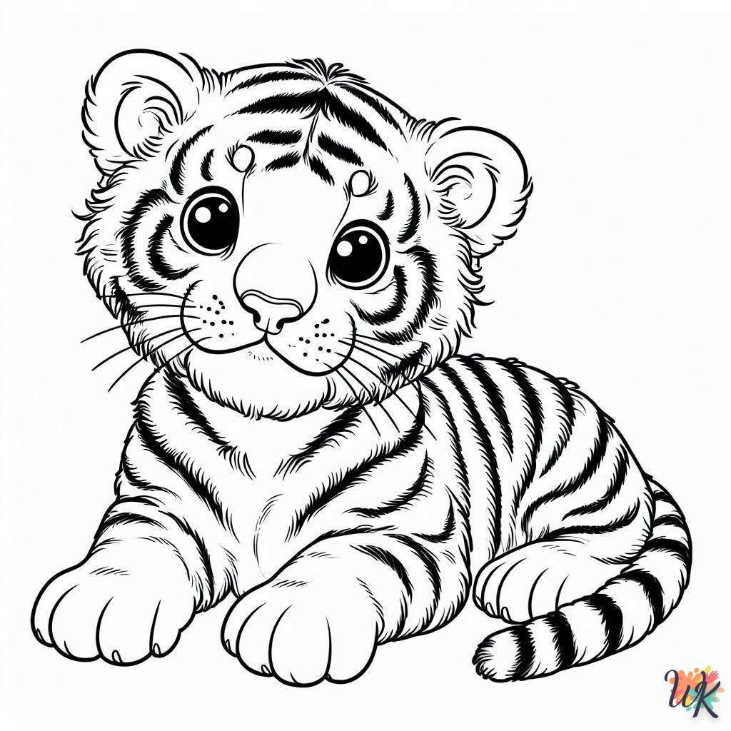 Dibujos Para Colorear Tigre