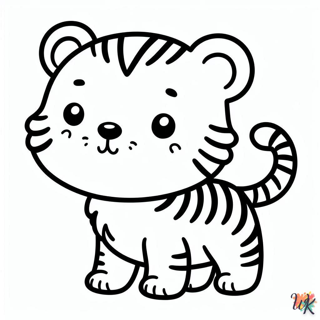 Dibujos Para Colorear Tigre