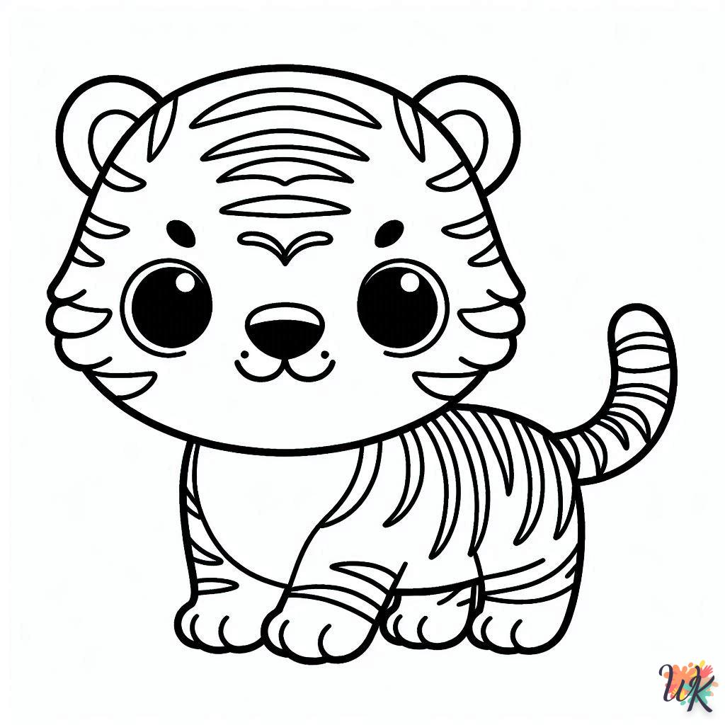 Dibujos Para Colorear Tigre