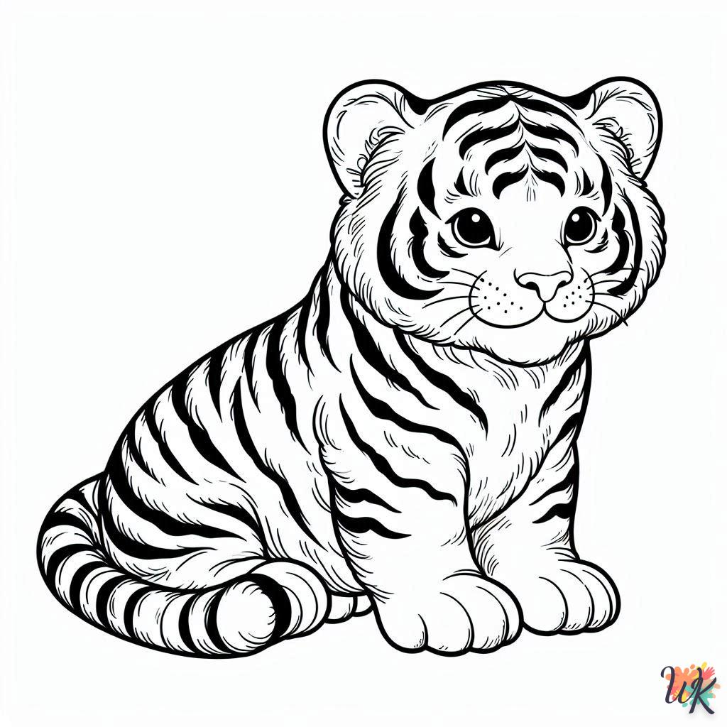 Dibujos Para Colorear Tigre