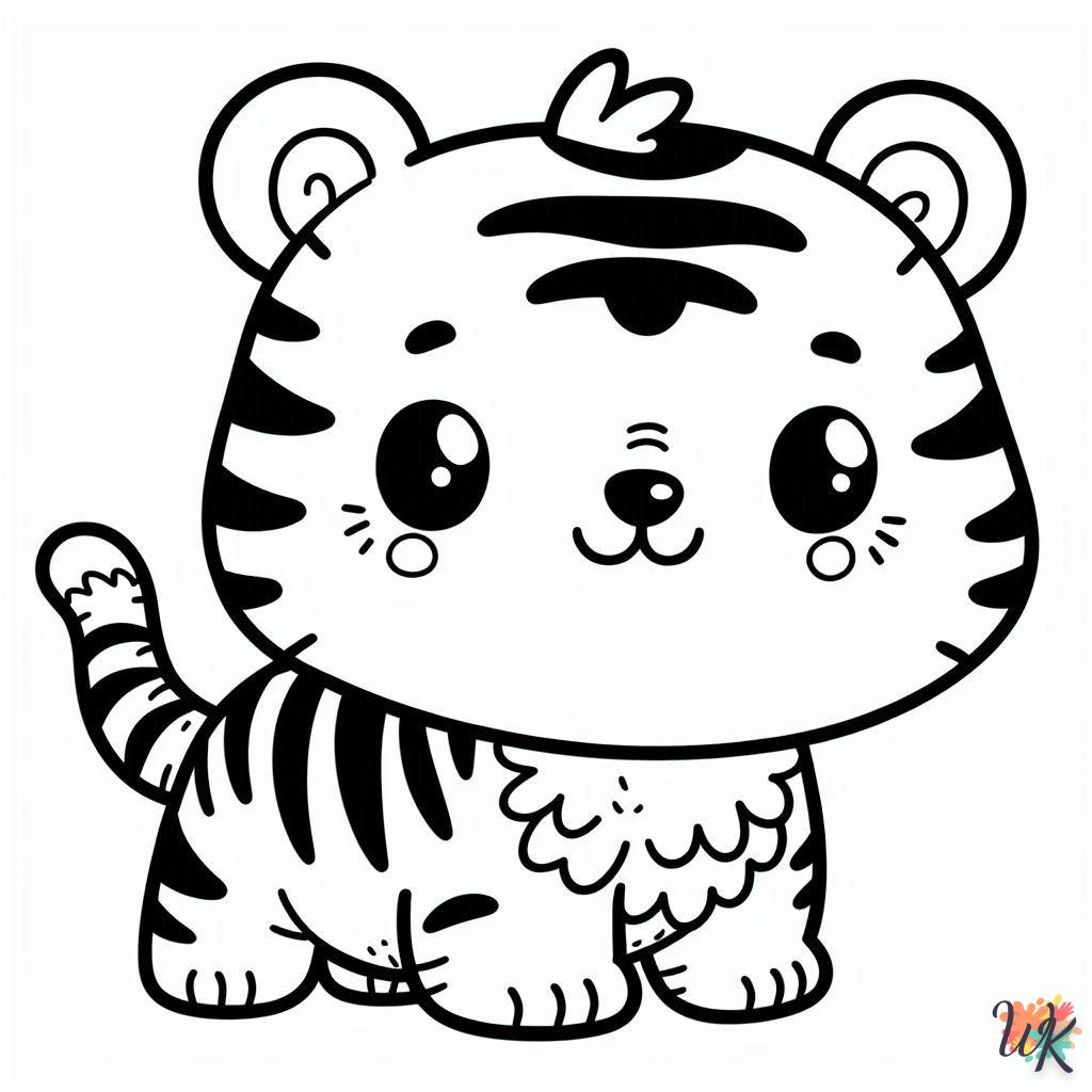 Dibujos Para Colorear Tigre