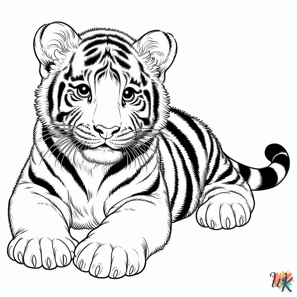 Dibujos Para Colorear Tigre