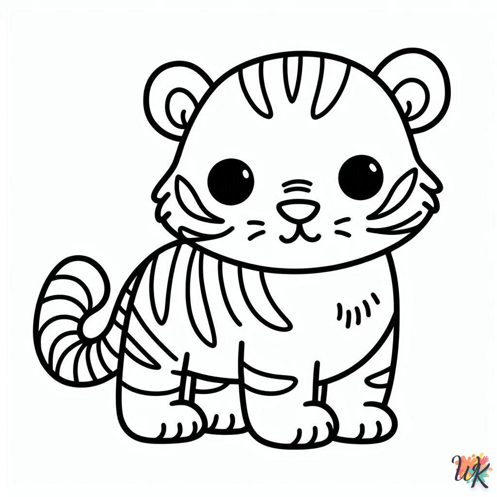 Dibujos Para Colorear Tigre