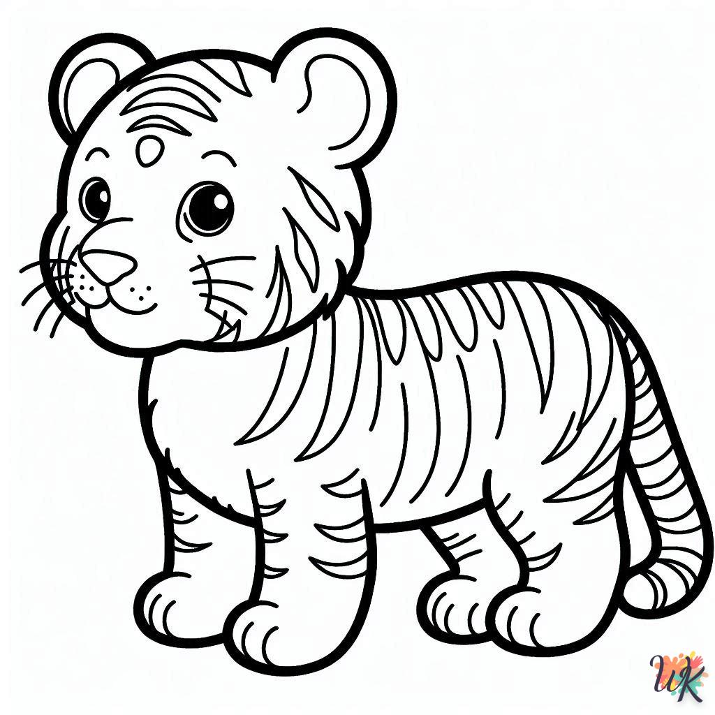 Dibujos Para Colorear Tigre