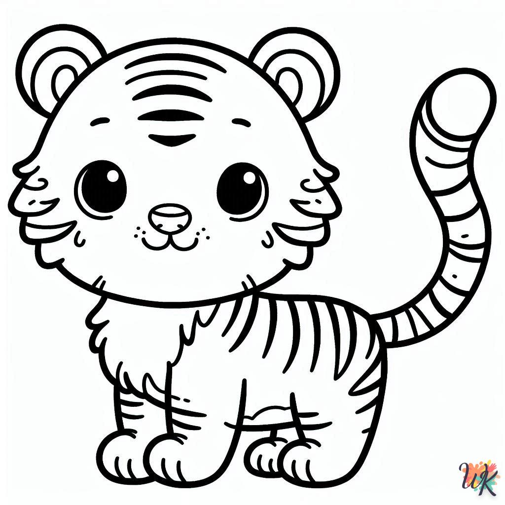 Dibujos Para Colorear Tigre