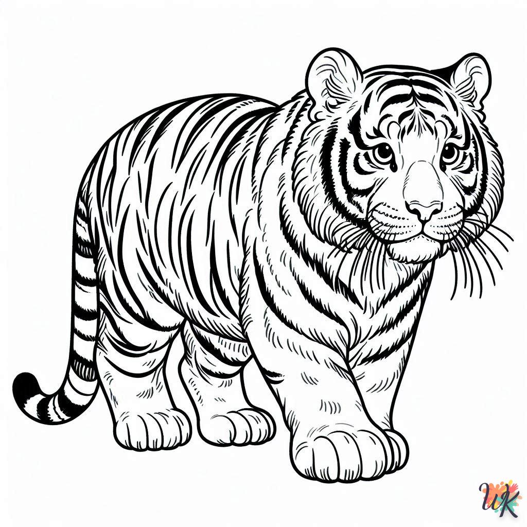 Dibujos Para Colorear Tigre