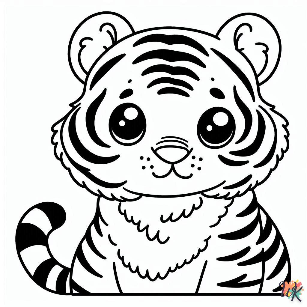 Dibujos Para Colorear Tigre