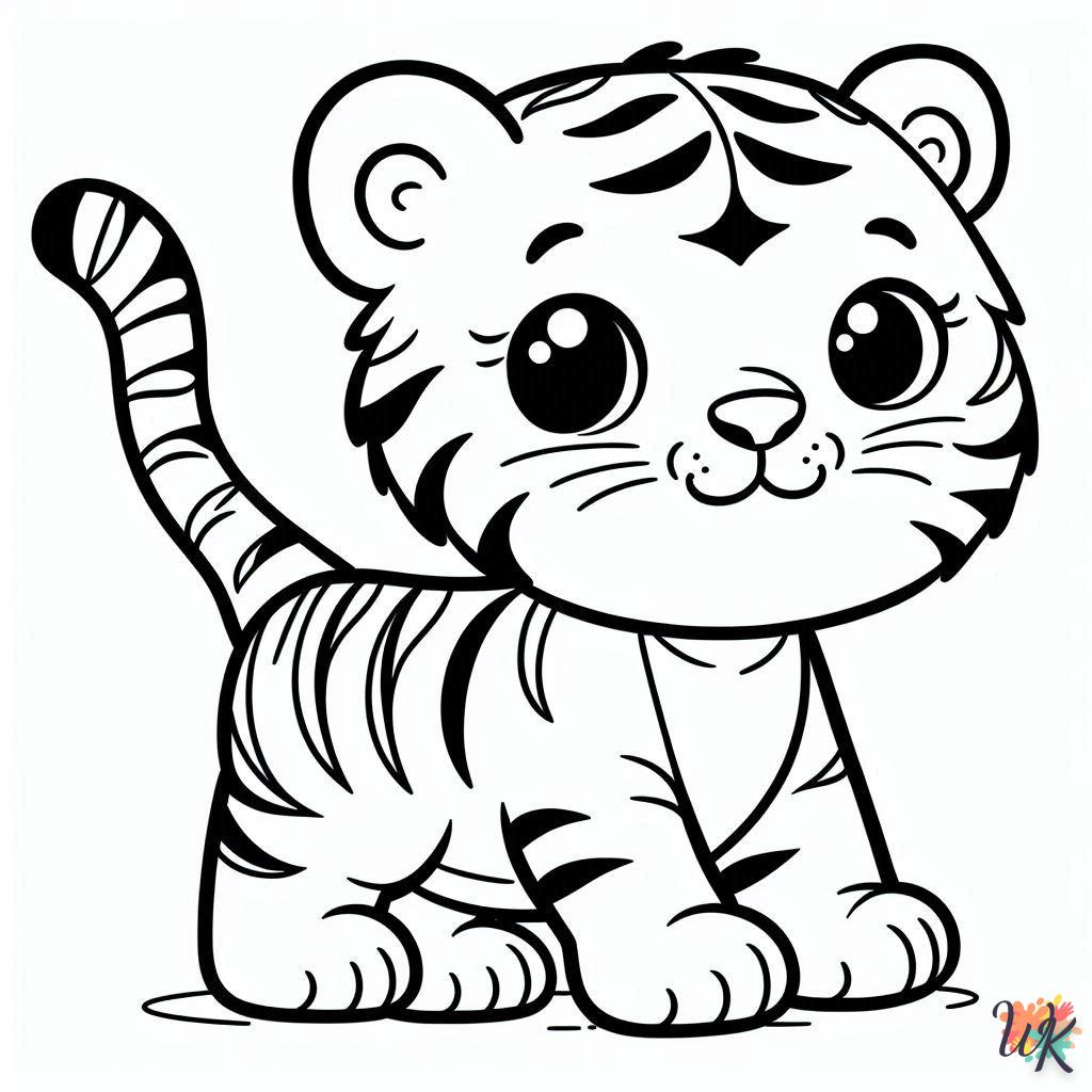 Dibujos Para Colorear Tigre