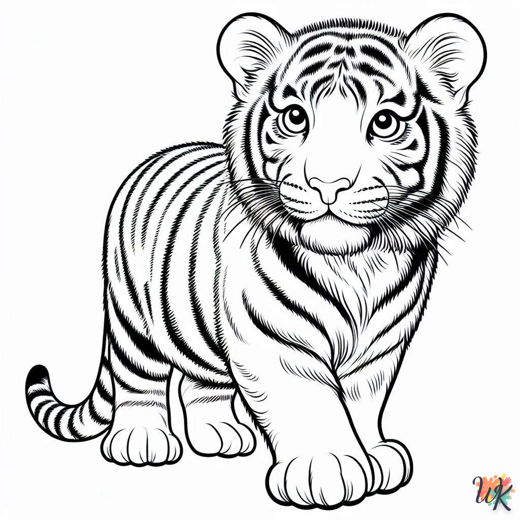 Dibujos Para Colorear Tigre