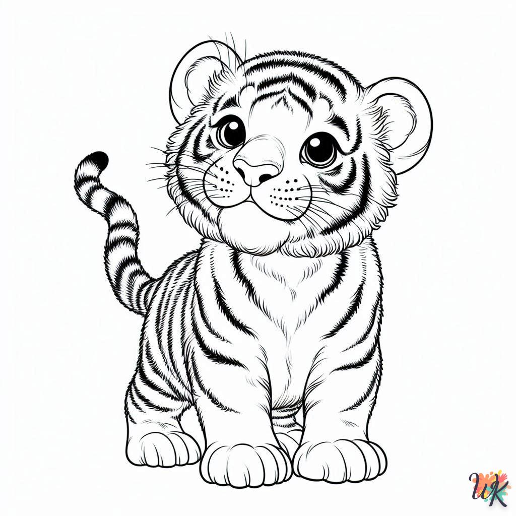 Dibujos Para Colorear Tigre