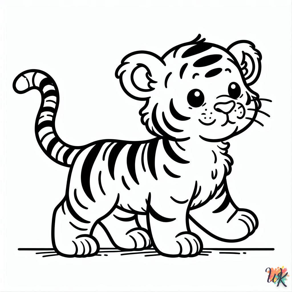 Dibujos Para Colorear Tigre