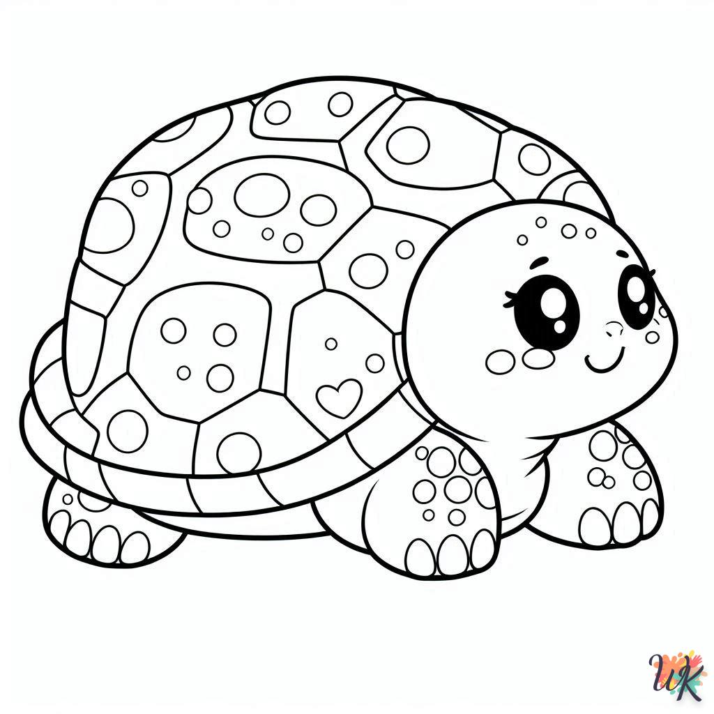 Dibujos Para Colorear Tortuga