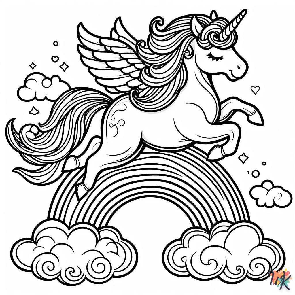 Dibujos Para Colorear Unicornio