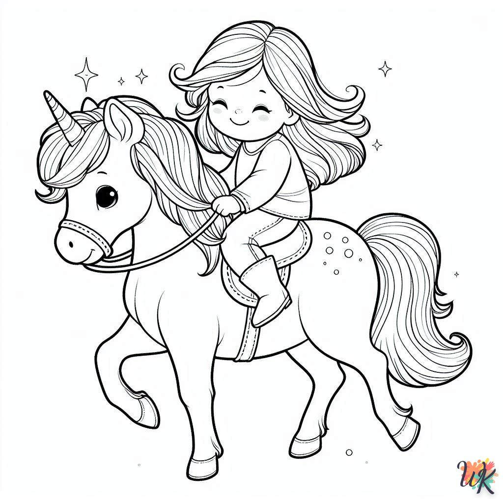 Dibujos Para Colorear Unicornio