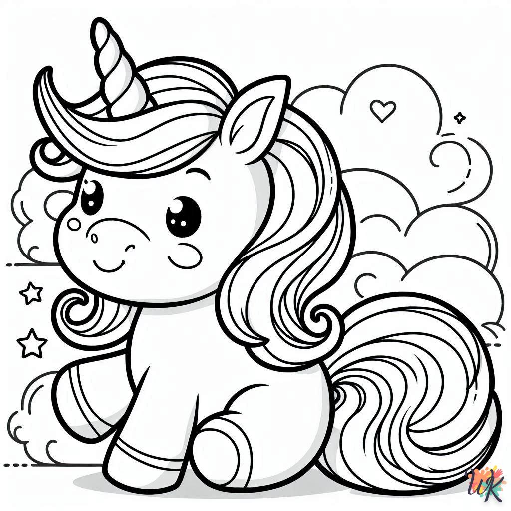 Dibujos Para Colorear Unicornio